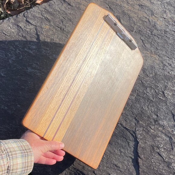 Beautiful Solid Wood Legal-Size Clip Board - Picture 8 of 12